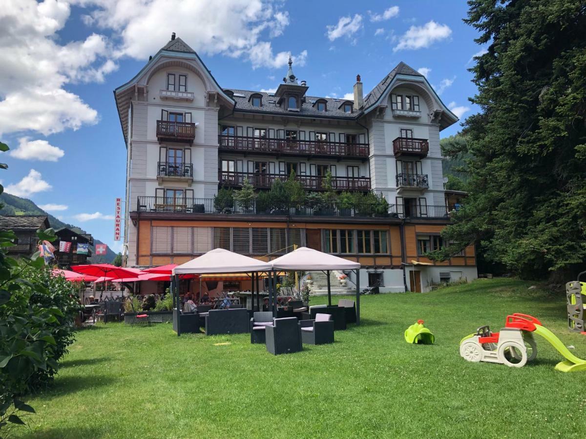 Au Village D'Evolene, Tres Joli Studio Calme Et Ensoleille Kültér fotó